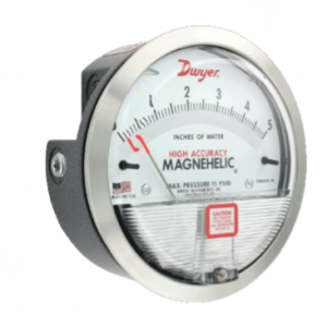 Dwyer Magnehelic Series 2000 Differential Pressure Gage