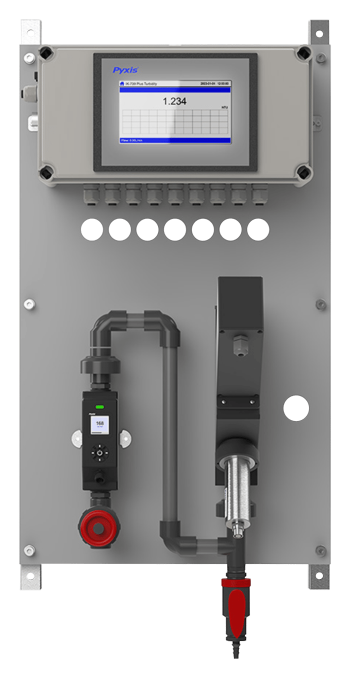Pyxis IK-736 Plus Self-Cleaning Turbidity Analyzer Panel