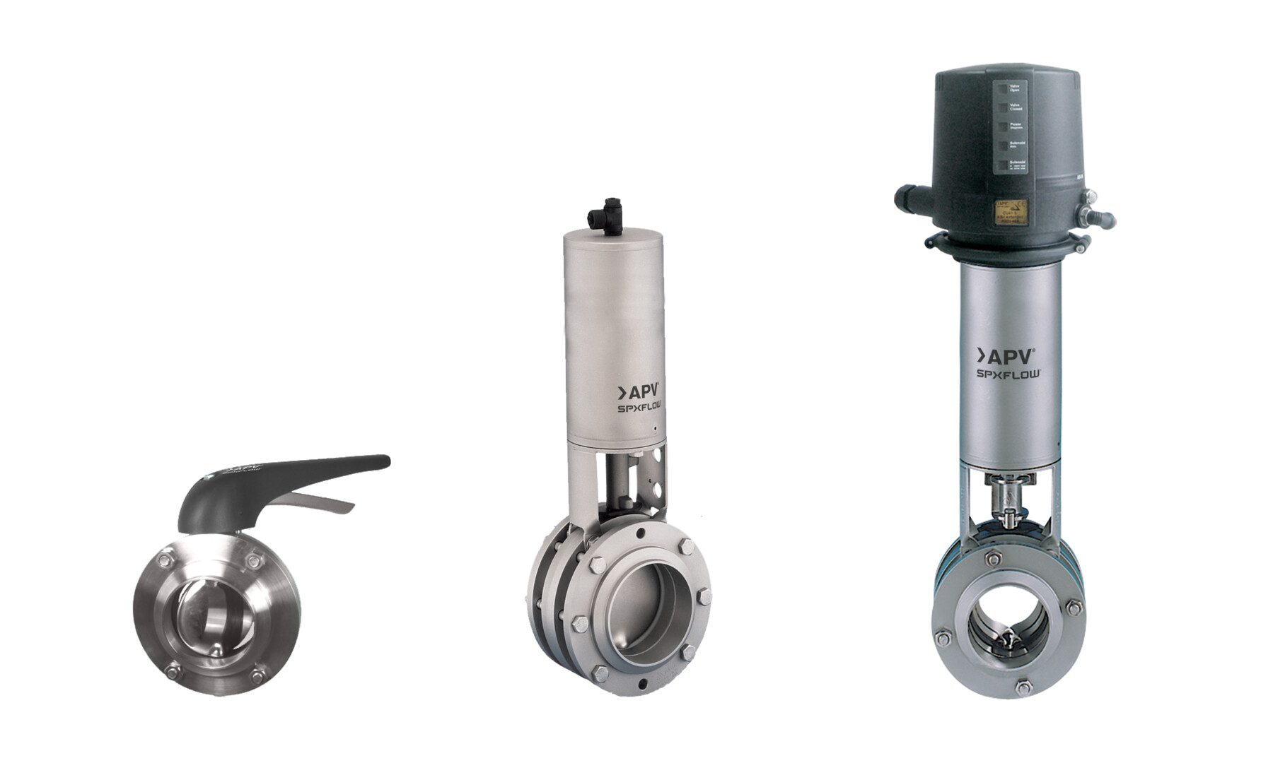 APV SV1 / SVS1F Series Butterfly Valves