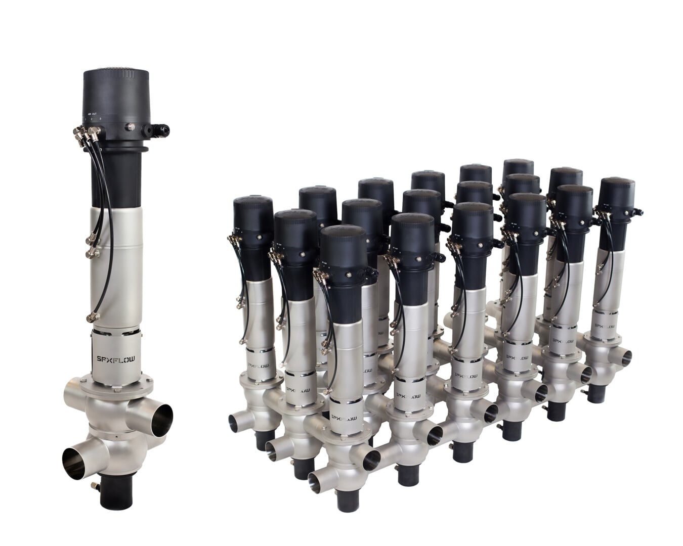 Waukesha D4 / DA4 Double Seat Mixproof Valve